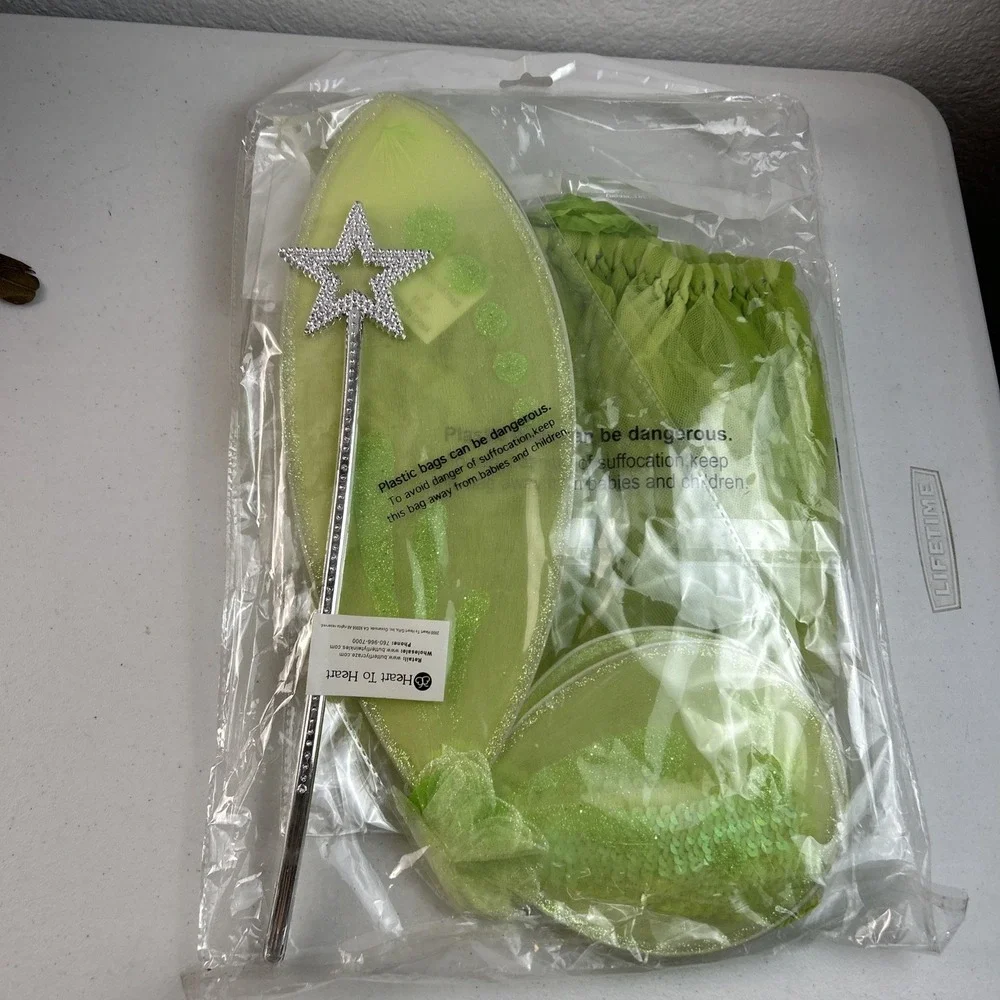 Tinkerbell Costume for Toddler (1-2.5 years) Heart to‎ Heart Green